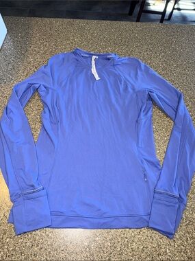 lululemon Long Sleeve Crew Top - Periwinkle Blue